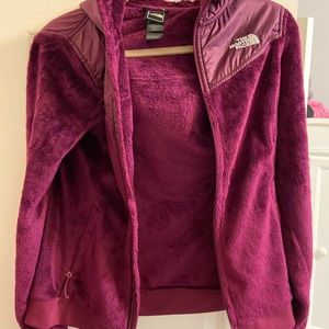 North Face Women’s Fleece Jacket with hood